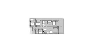 Villa floor plan, 3 bedrooms in OASIS GARDEN No. 6